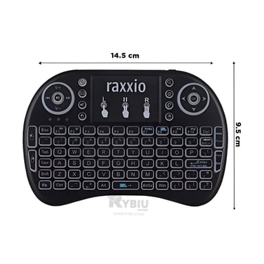 DISPOSITIVO BLUETOOTH RYBIU TACTIL E INTELIGENTE EN NEGRO + REGALO STICKERS TE31589 - 5