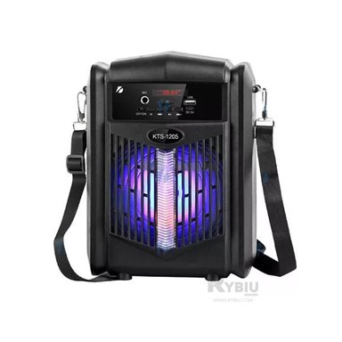 PARLANTE RYBIU KTX-1205 BLUETOOTH POTENCIA SONORA 6.5 PULG + PAPEL REGALO - 4