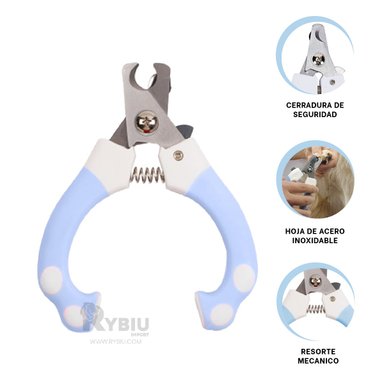 CORTADOR RYBIU MA31095 RESISTENTE CHICO EN CELESTE + ENVOLTORIO REGALO