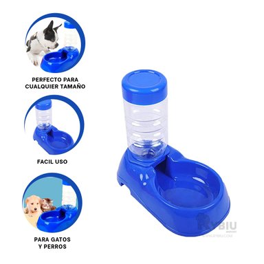 FUENTE AUTOMATICA PERRO Y GATO MA31107 RYBIU HIDRATACION AZUL + REGALO AGENDITA