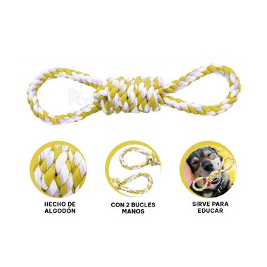 SOGA PERROS MA31101 DINAMICA AMARILLO + GIFT STICKERS RYBIU