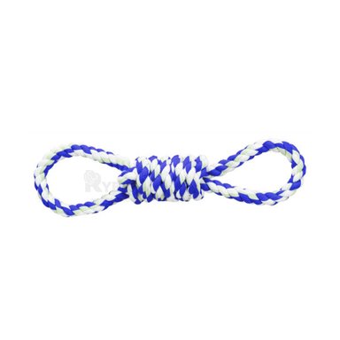 CUERDA PERROS MA31102 ESTIMULANTE AZUL + PAPEL REGALO RYBIU