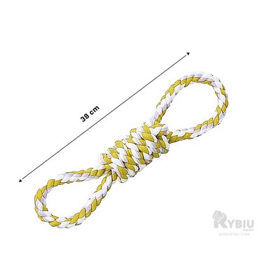 JUGUETE PERROS MA31101 MASTICABLE PET AMARILLO + POST IT ADHESIVOS RYBIU