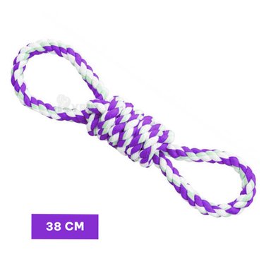 JUGUETE PERROS MA31103 PRACTICO EN MORADO + REGALO LIGAS PEINAR RYBIU