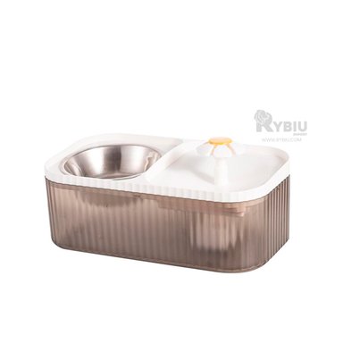 DISPENSADOR PERRO Y GATO MA31405 RYBIU FUNCIONAL MASCOTA BLANCO + GIFT STICKERS