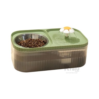DISPENSADOR PERRO Y GATO MA31406 RYBIU RESISTENTE VERDE + ENVOLTORIO REGALO