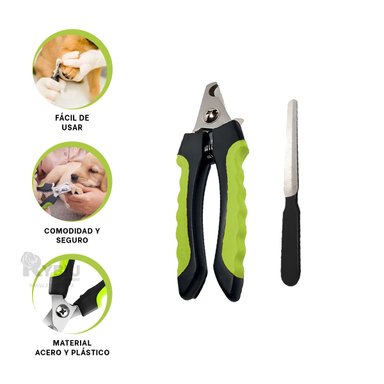 ALICATE RYBIU MA31086 PRACTICO EN VERDE + REGALO LIGAS PEINAR