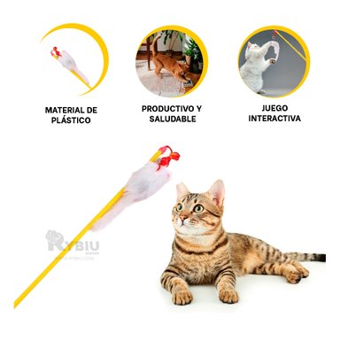 JUGUETE PERROS MA29072 VARITA CREATIVA AMARILLO + PAPEL REGALO RYBIU