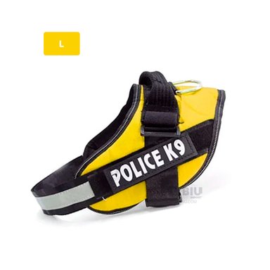 PECHERA PERROS MA30957 RYBIU ACOLCHADA L AMARILLO + BANDERITAS ADHESIVAS