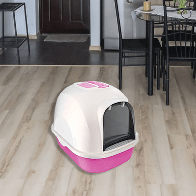 ARENERO GATOS RYBIU MA30922 LA CASA ROSADO + PAPEL REGALO