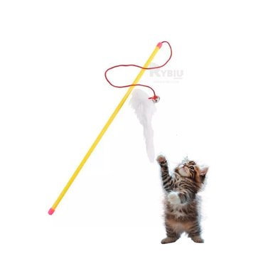 BASTÓN GATOS MA29072 DIDACTICO FELINO AMARILLO + BANDERITAS ADHESIVAS RYBIU