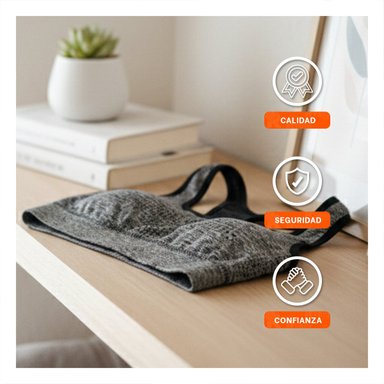 CONJUNTO YOGA MUJER RYBIU DE33247 PLATA PRACTICO Y COMODO PLOMO + LIGAS REGALO - 2