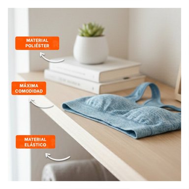 CONJUNTO DEPORTIVO YOGA MUJER RYBIU DE33248020 CELESTE + POST-IT ADHESIVOS - 2