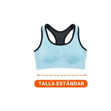 CONJUNTO DEPORTIVO YOGA MUJER RYBIU DE33248020 CELESTE + POST-IT ADHESIVOS - 4