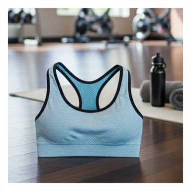 CONJUNTO MUJER RYBIU DE33248026 CELESTE PRACTICO Y COMODO + LIGAS REGALO - 1