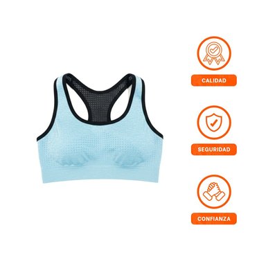 CONJUNTO MUJER RYBIU DE33248026 CELESTE PRACTICO Y COMODO + LIGAS REGALO - 3