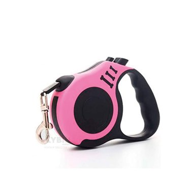 CORREA PERROS MA31383 RYBIU AUTOMÁTICA CANINA 5M EN ROSADO + GIFT MINIAGENDA