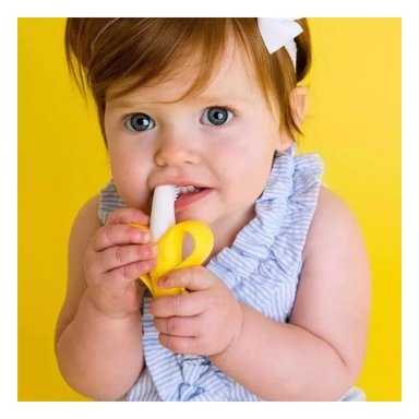 CHUPETE RYBIU MASTICABLE BEBE EN AMARILLO + POST-IT ADHESIVOS - 3