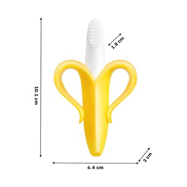 CHUPETE RYBIU MASTICABLE BEBE EN AMARILLO + POST-IT ADHESIVOS - 4
