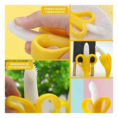 CHUPETE RYBIU MASTICABLE BEBE EN AMARILLO + POST-IT ADHESIVOS - 5