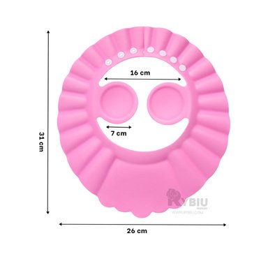 GORRO RYBIU FABRICADO NENES EN ROSADO + LIGAS REGALO - 5