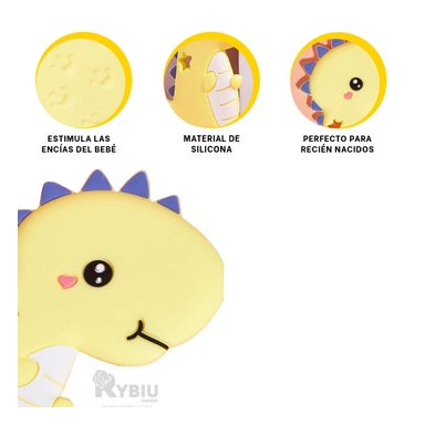 JUGUETE RYBIU ESTIMULAR EN AMARILLO + ENVOLTORIO REGALO