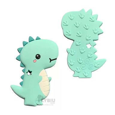 CHUPETE RYBIU DENTADURA INFANTIL VERDE + LIGAS REGALO