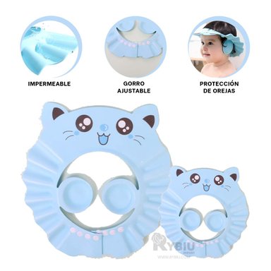 SOMBRERO RYBIU VERSATIL BAÑO CELESTE + GIFT MINIAGENDA