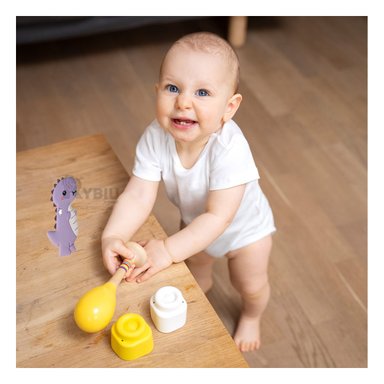 MORDEDOR RYBIU LIVIANO INFANTES EN LILA + PAPEL REGALO