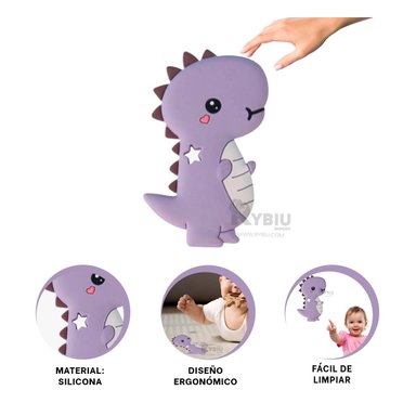 JUGUETE RYBIU SUAVE Y FLEXIBLE EN LILA + GIFT MINIAGENDA