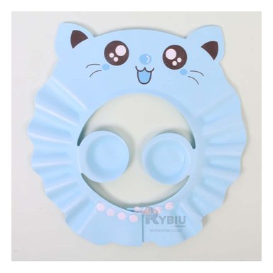 CORONA RYBIU GORRO AJUSTABLE DUCHA EN FORMA GATO CELESTE