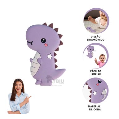 JUGUETE RYBIU FACIL LIMPIAR LILA + REGALO STICKERS - 3
