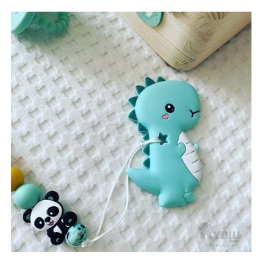 MORDEDOR RYBIU RESISTENTE NIÑOS VERDE + REGALO STICKERS