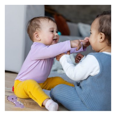 MORDEDOR RYBIU SILICONA EN FORMA DINOSAURIO LILA