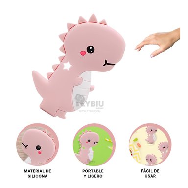 JUGUETE RYBIU FACIL LIMPIAR ROSADO + REGALO STICKERS