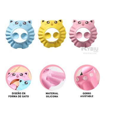 TIARA DIDACTICA RYBIU EN FORMA GATO ROSADO + POST-IT ADHESIVOS