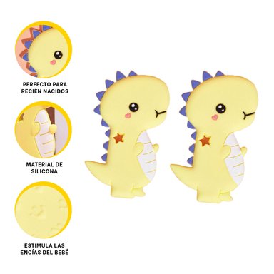 JUGUETE RYBIU FACIL LIMPIAR AMARILLO + REGALO STICKERS