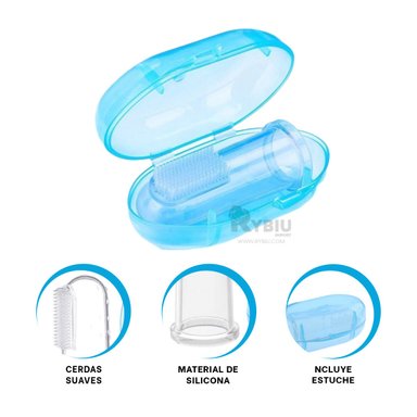 CEPILLO RYBIU BB32649 AZUL INFANTIL DEDAL + REGALO STICKERS