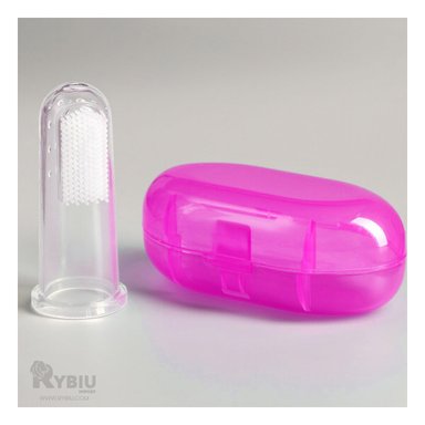 CEPILLO DENTAL RYBIU BB32648 ROSADO DEDAL INFANTIL