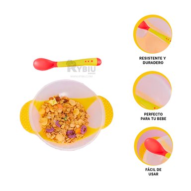 TAZON RYBIU TAPA PROTECTORA BEBE AMARILLO + REGALO AGENDITA
