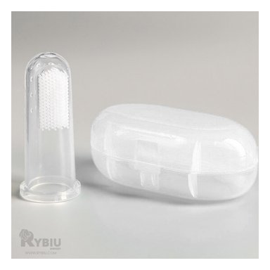 CEPILLO DENTAL RYBIU BB32650 TRANSPARENTE DEDAL INFANTIL