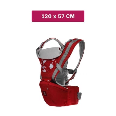 MORRAL RYBIU UTIL BEBE GUINDA + LIGAS REGALO - 4