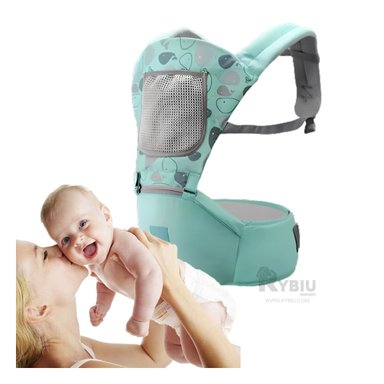 MORRAL RYBIU TIERNO BALLENITA VERDE + BANDERITAS ADHESIVAS