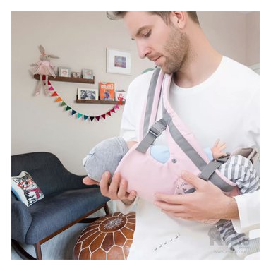 MOCHILA RYBIU RESISTENTE BEBE BALLENIA ROSADO + GIFT STICKERS