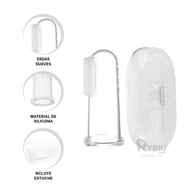 LIMPIADOR RYBIU BB32650 TRANSPARENTE BUCAL BEBE + GIFT MINIAGENDA