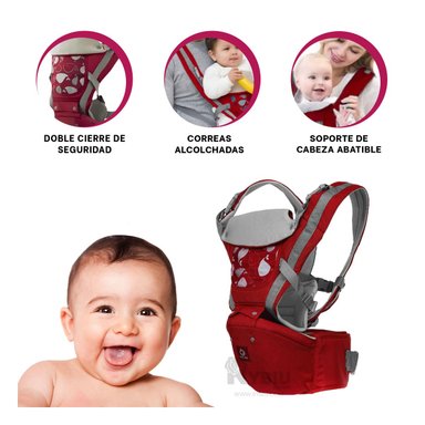 MOCHILA RYBIU NOVEDOSA BALLENITA GUINDA + REGALO STICKERS