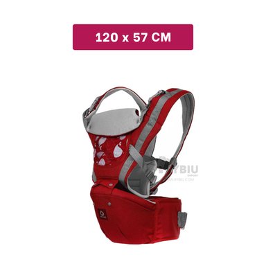 MORRAL RYBIU PRACTICA BALLENA GUINDA + REGALO LIGAS PEINAR - 5
