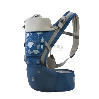 MORRAL RYBIU BONITO BALLENITA AZUL + POST-IT ADHESIVOS