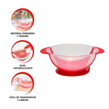 TAZON RYBIU AGARRE FIRME BEBE ROJO + REGALO STICKERS