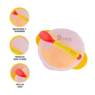TAZON RYBIU FUNCIONAL BEBE AMARILLO + ENVOLTORIO REGALO